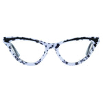 Load image into Gallery viewer, dalmatian print cat eye glasses