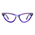 Load image into Gallery viewer, purple cat eye glasses