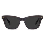Load image into Gallery viewer, dark grey wayfarer sunglasses
