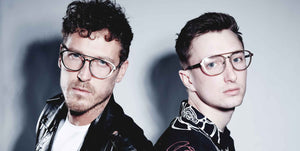Aviator Glasses Frames Worn by two male models