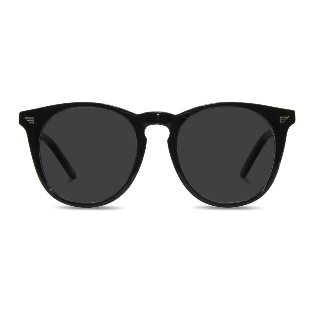 black round sunglasses