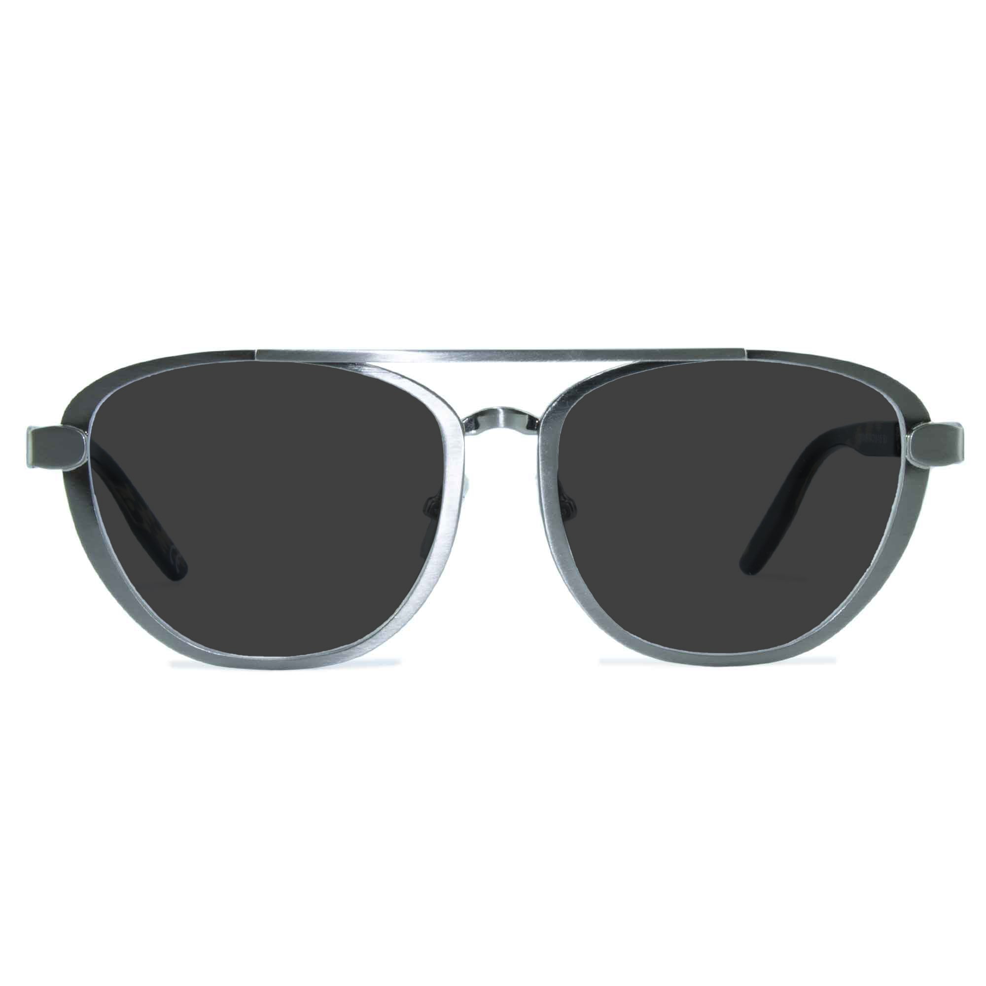 silver aviator sunglasses
