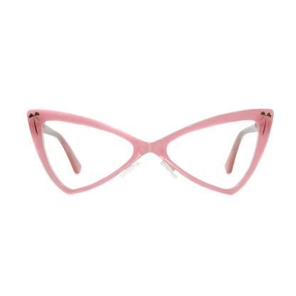 pink cat eye glasses frames