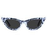 Load image into Gallery viewer, dalmatian print winged cat eye sunglasses
