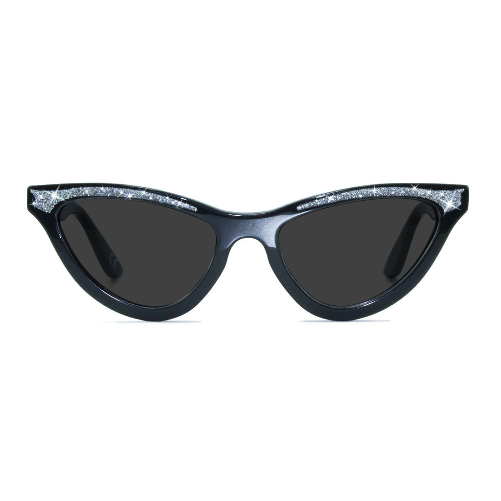 black cat eye sunglasses