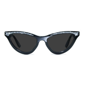 black cat eye sunglasses