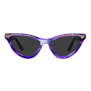 purple cat eye glasses