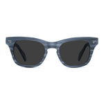 Load image into Gallery viewer, light grey wayfarer sunglasses
